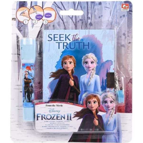 Disney Frozen 2 Geheim Dagboek met UV-Pen + Slotje - 1