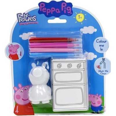 Peppa Pig Felties - kleuren drogen en weer afwassen - 1