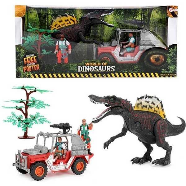 World of Dinosaurs Speelset met Jeep - 1