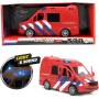 Toi Toys Cars&Trucks Brandweerbus 21cm met licht en geluid - 3