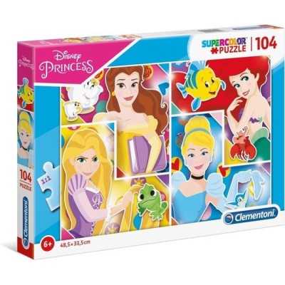 Clementoni Kinderpuzzels - Disney Princesses, Legpuzzel 48X33 - 1