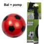 Voetbal Diameter: 23 Cm + balpomp. Wordt in diverse kleuren geleverd - 1 per bestelling - 1